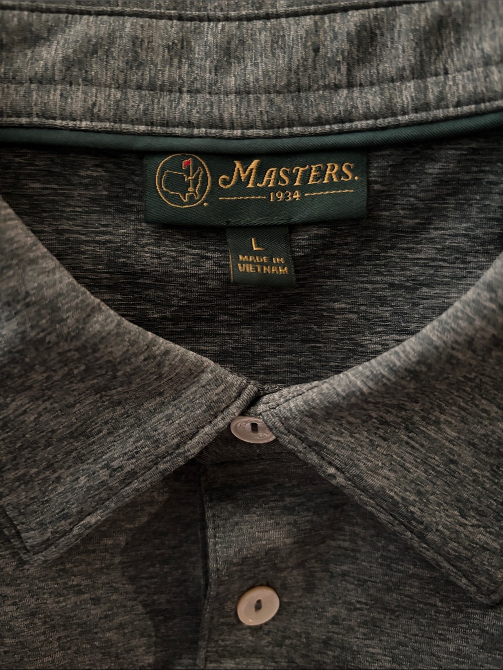Masters 1934 Berckmans Place Augusta National Golf Performance Polo Size L NWOT - Picture 4 of 8